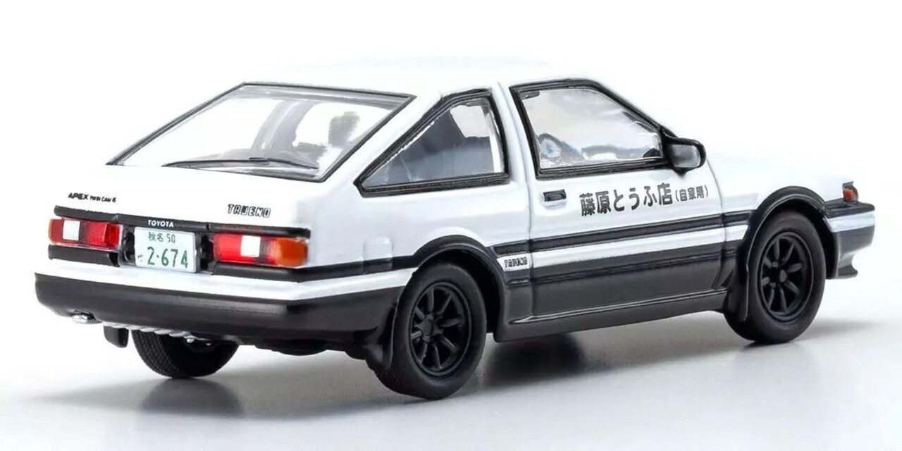 Toyota Toyota Sprinter Trueno (AE86) 'Initial D' 1995- 1:64 - Kyosho Toyota Toyota Sprinter Trueno (AE86) 'Initial D' 1995- 1:64 - Kyosho