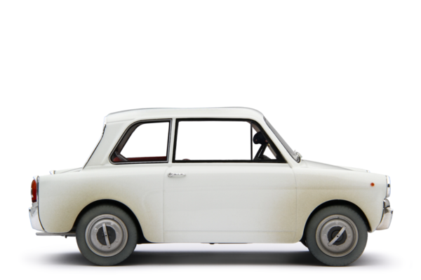 Autobianchi Autobianchi Bianchina 1962 with Broken Door Film 'Scendi Merdone' 1975  - 1:18 - Laudoracing - Model