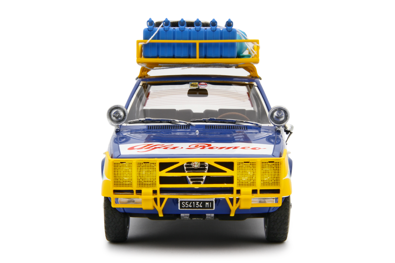 Alfa Romeo Alfa Romeo Alfetta 1.8 Journey Cape North Norway- Cape South South Africa 1973 - 1:18 - Laudoracing - Model