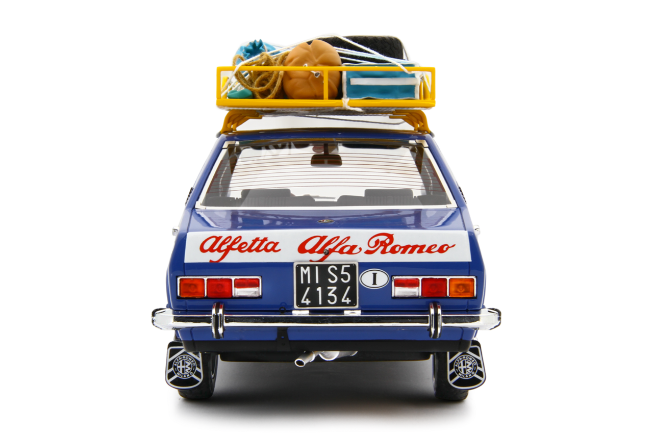 Alfa Romeo Alfa Romeo Alfetta 1.8 Journey Cape North Norway- Cape South South Africa 1973 - 1:18 - Laudoracing - Model