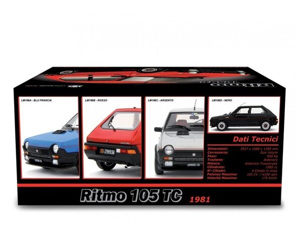Fiat Fiat Ritmo 105 TC 1981 - 1:18 - Laudoracing - Model