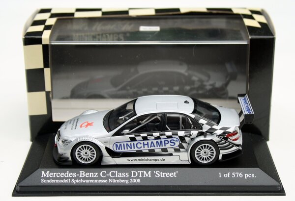Mercedes-Benz Mercedes-Benz C-Class DTM Spielwarenmesse Nürnberg 2008 - 1:43 - Minichamps