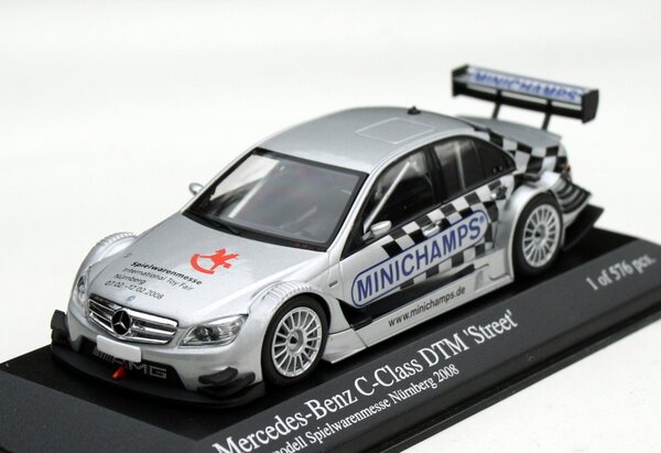Mercedes-Benz Mercedes-Benz C-Class DTM Spielwarenmesse Nürnberg 2008 - 1:43 - Minichamps