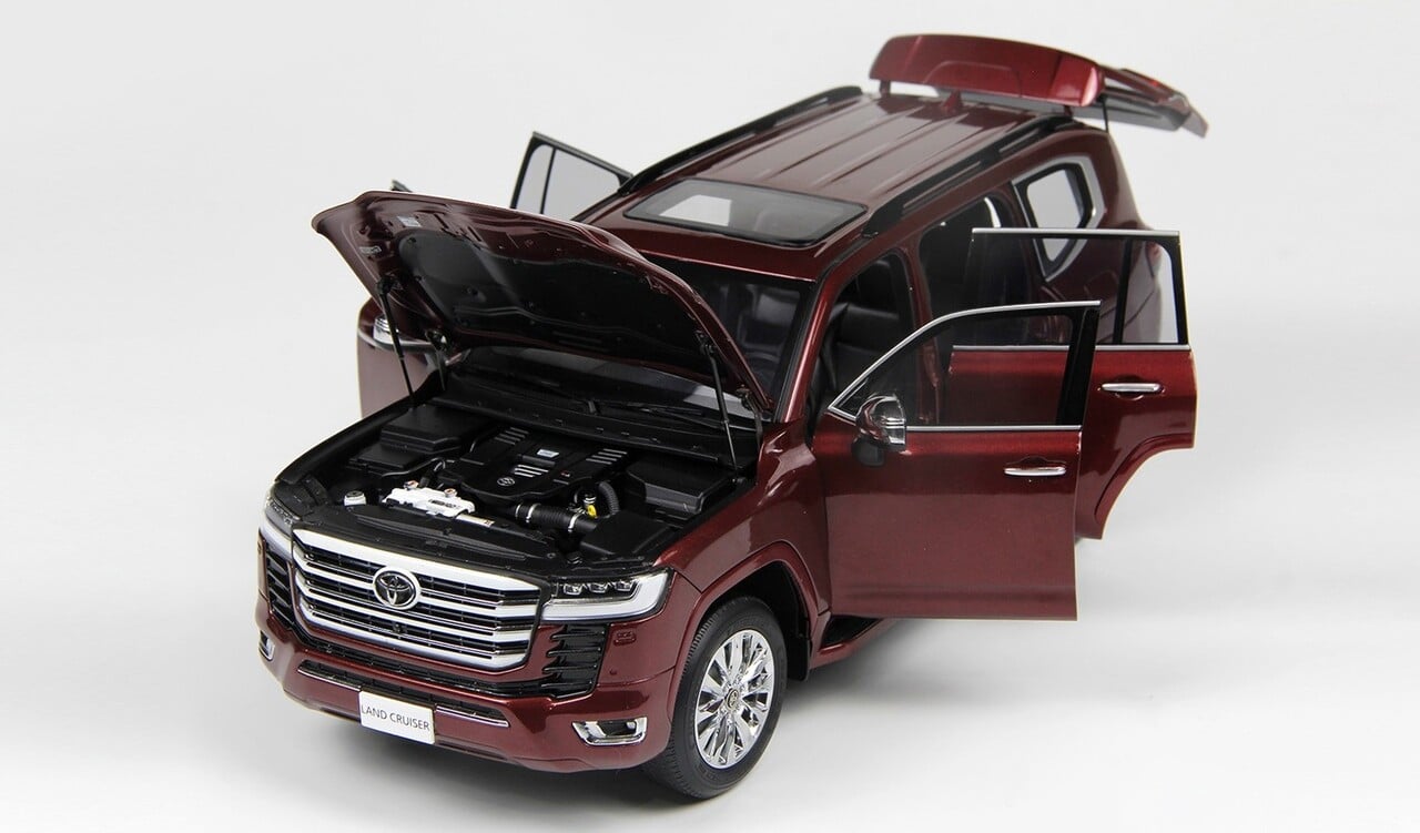 Toyota Toyota Land Cruiser 300-ZX 2024 - 1:18 - LCD Model