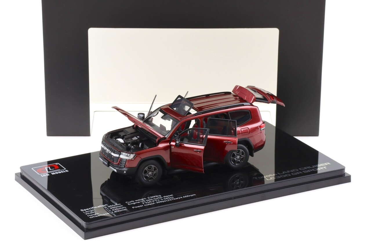 Toyota Toyota Land Cruiser LC300 GR Sport 2022 - 1:43 - LCD Model