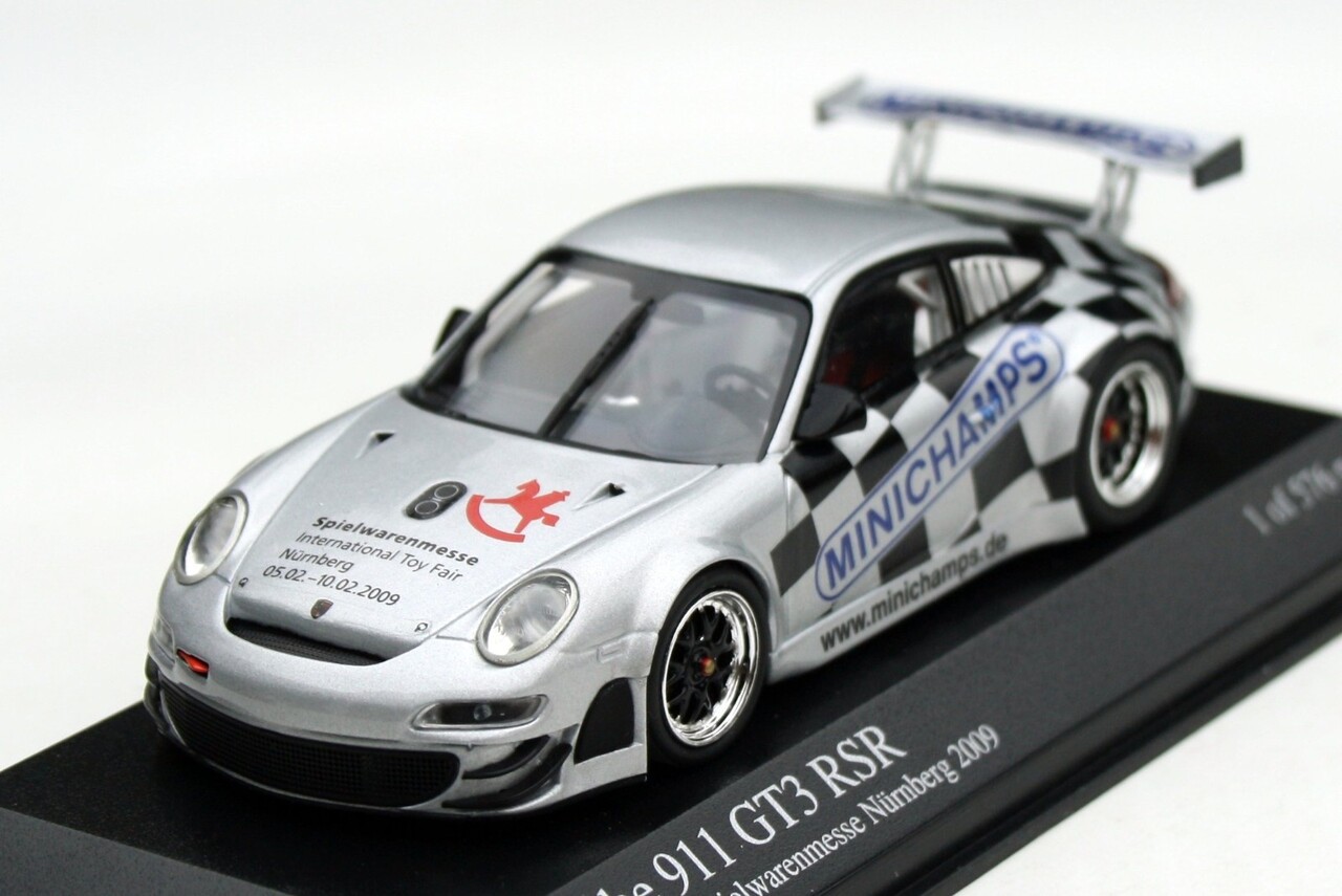 Porsche Porsche 911 GT3 RSR Spielwarenmesse Nürnberg 2009 - 1:43 - Minichamps