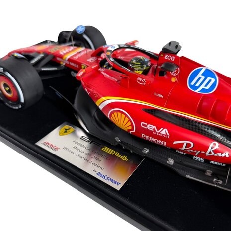 Formule 1 Ferrari SF-24 #16 Winner GP Monza (C. Leclerc) - 1:18 - LookSmart