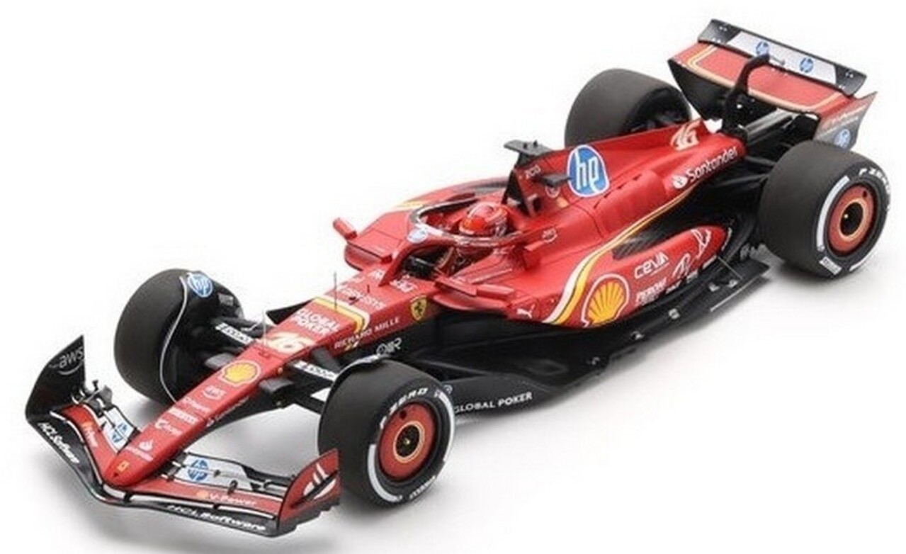 Formule 1 Ferrari SF-24 #16 Winner GP Austin USA 2024 (C. Leclerc) - 1:18 - LookSmart