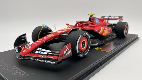 Formule 1 Ferrari SF-24 #55 2nd GP Austin USA 2024 (C. Sainz) - 1:18 - LookSmart