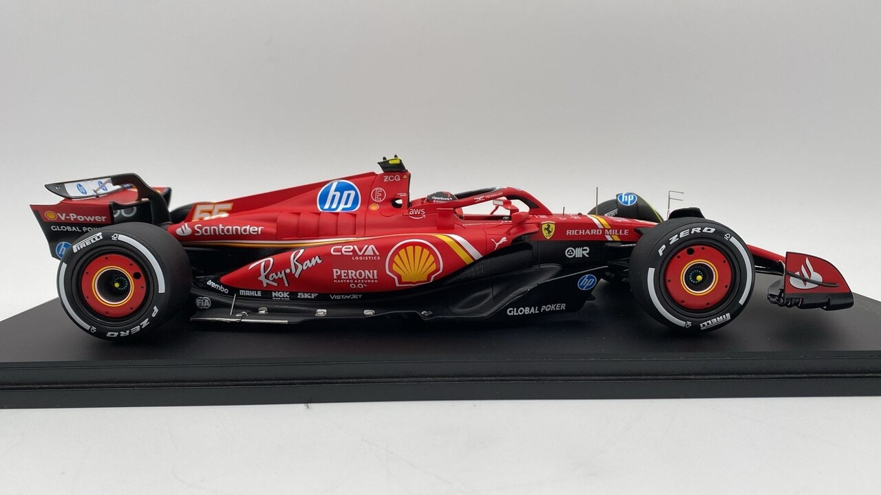 Formule 1 Ferrari SF-24 #55 2nd GP Austin USA 2024 (C. Sainz) - 1:18 - LookSmart