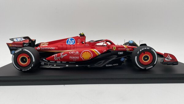 Formule 1 Ferrari SF-24 #55 2nd GP Austin USA 2024 (C. Sainz) - 1:18 - LookSmart