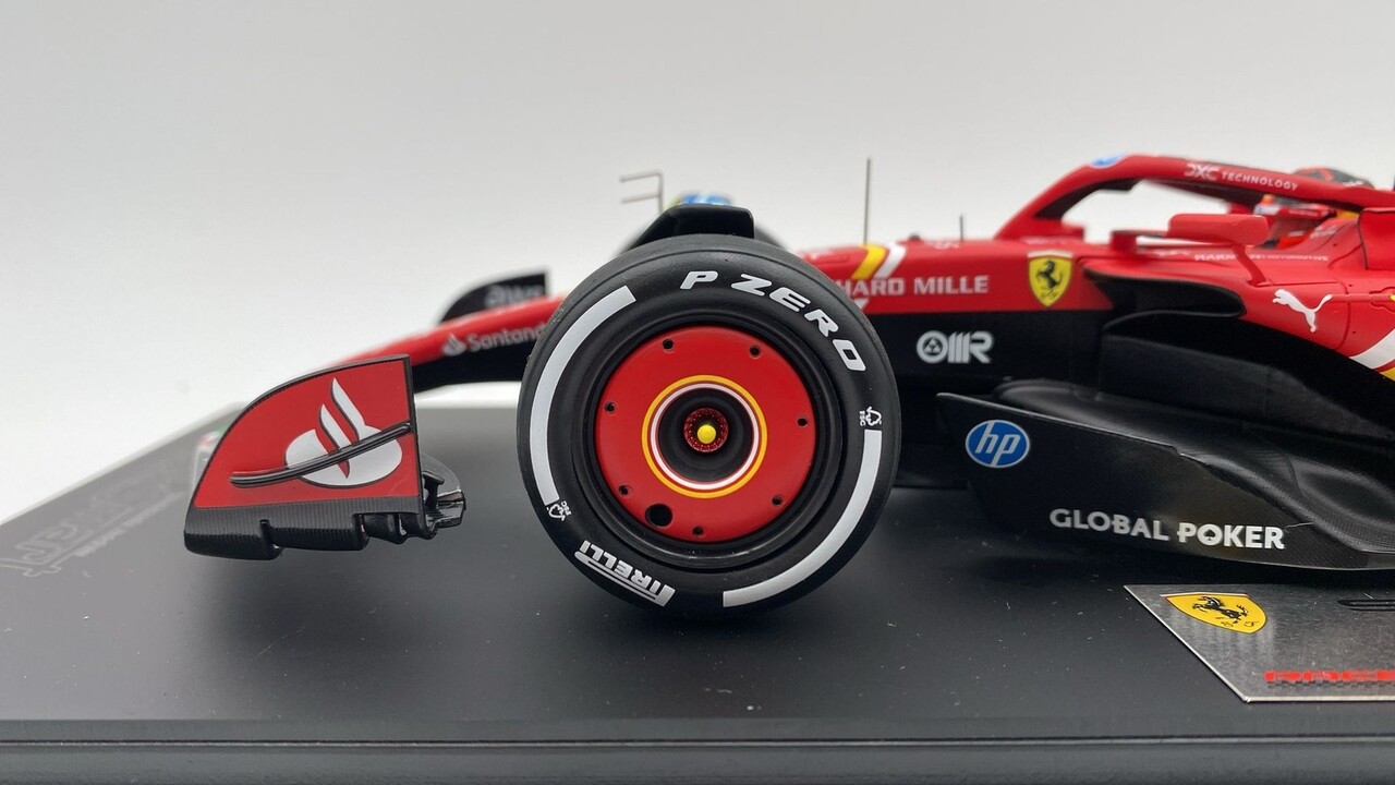 Formule 1 Ferrari SF-24 #55 2nd GP Austin USA 2024 (C. Sainz) - 1:18 - LookSmart