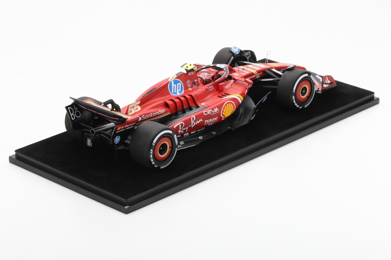 Formule 1 Ferrari SF-24 #55 2nd Winner GP Mexico 2024 (C. Sainz) - 1:18 - LookSmart