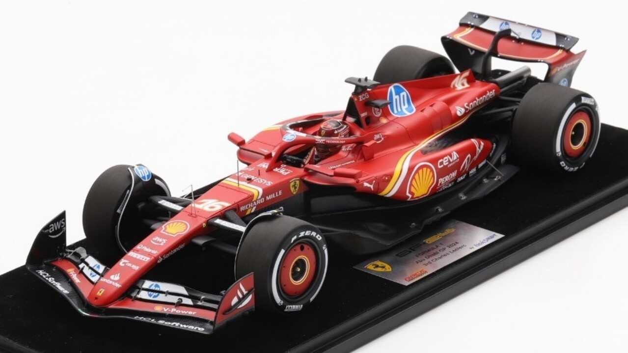 Formule 1 Ferrari SF-24 #16 3rd GP Abu Dhabi 2024 (C. Leclerc) - 1:18 - LookSmart