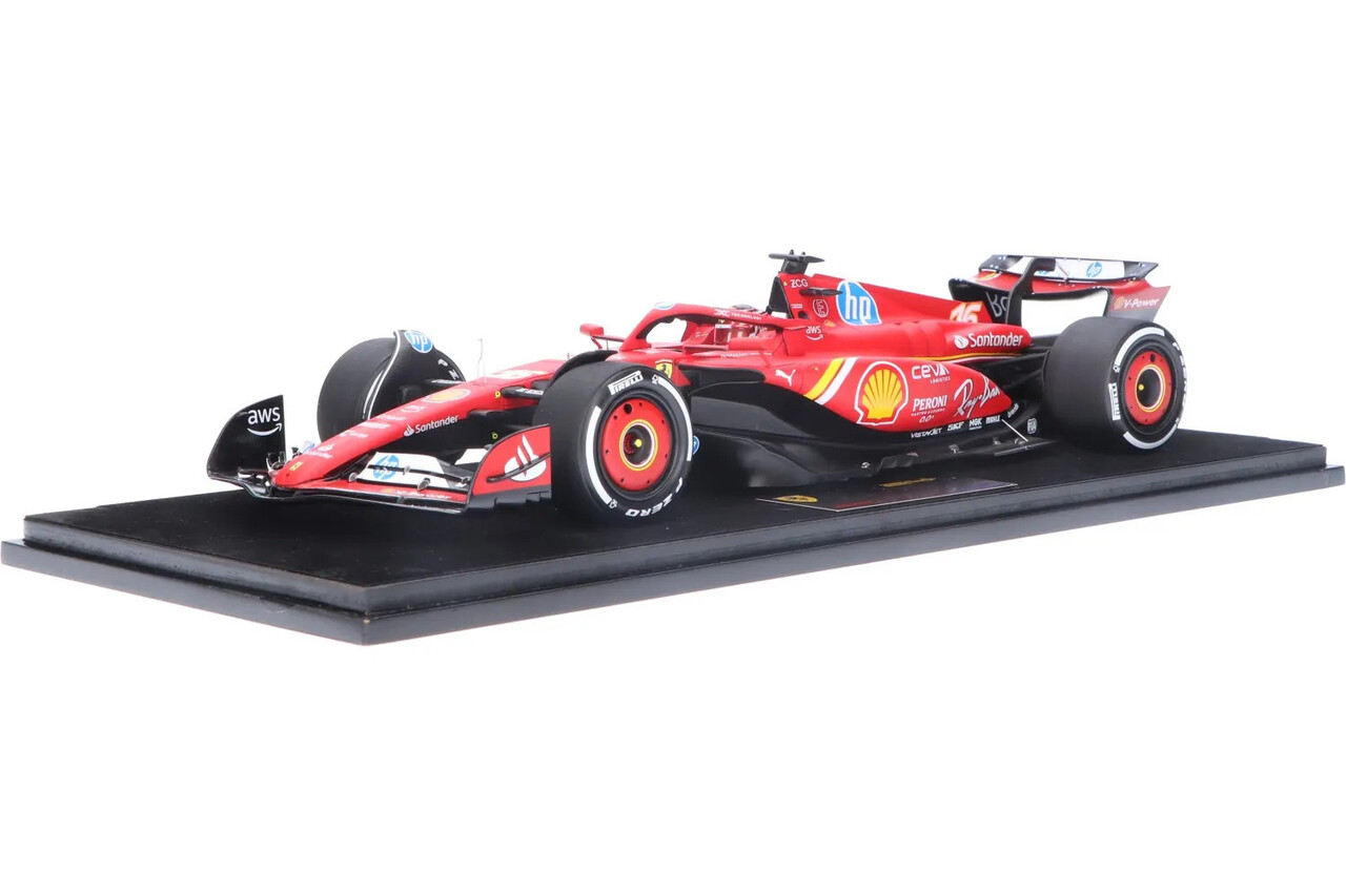 Formule 1 Ferrari SF-24 #16 3rd GP Abu Dhabi 2024 (C. Leclerc) - 1:18 - LookSmart