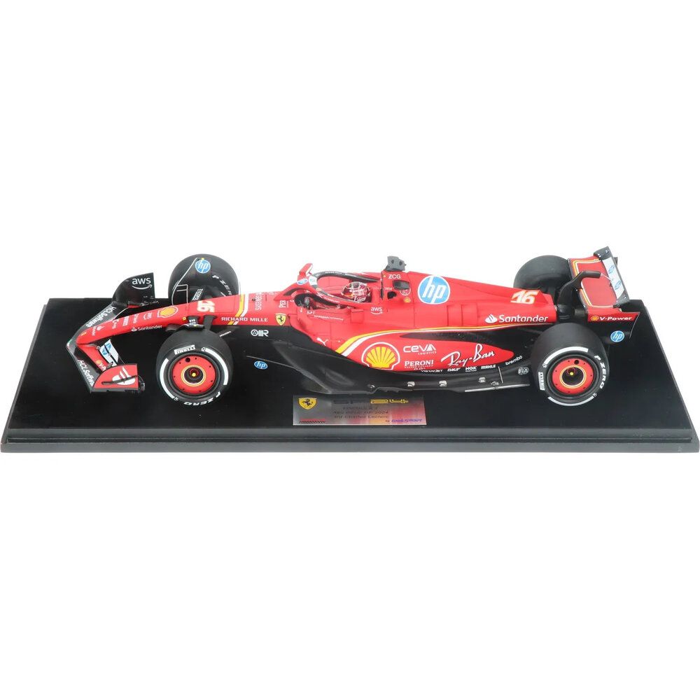 Formule 1 Ferrari SF-24 #16 3rd GP Abu Dhabi 2024 (C. Leclerc) - 1:18 - LookSmart