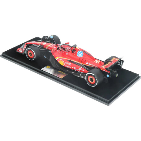 Formule 1 Ferrari SF-24 #16 3rd GP Abu Dhabi 2024 (C. Leclerc) - 1:18 - LookSmart