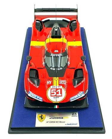 Ferrari Ferrari 499P 3.0L Turbo V6 #51 Winner  24H Le Mans 2023 - 1:18 - LookSmart