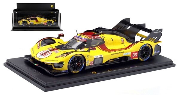 Ferrari Ferrari 499P 3.0L Turbo V6 #83 Winner 24H Le Mans 2025 - 1:18 - LookSmart