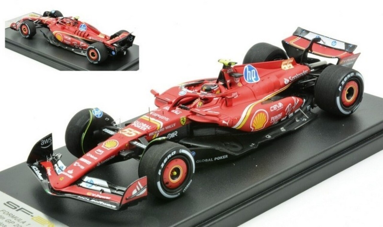 Ferrari Ferrari F1 SF-24 #55 2nd GP Austin USA 2024 (C.Sainz) - 1:43 - LookSmart