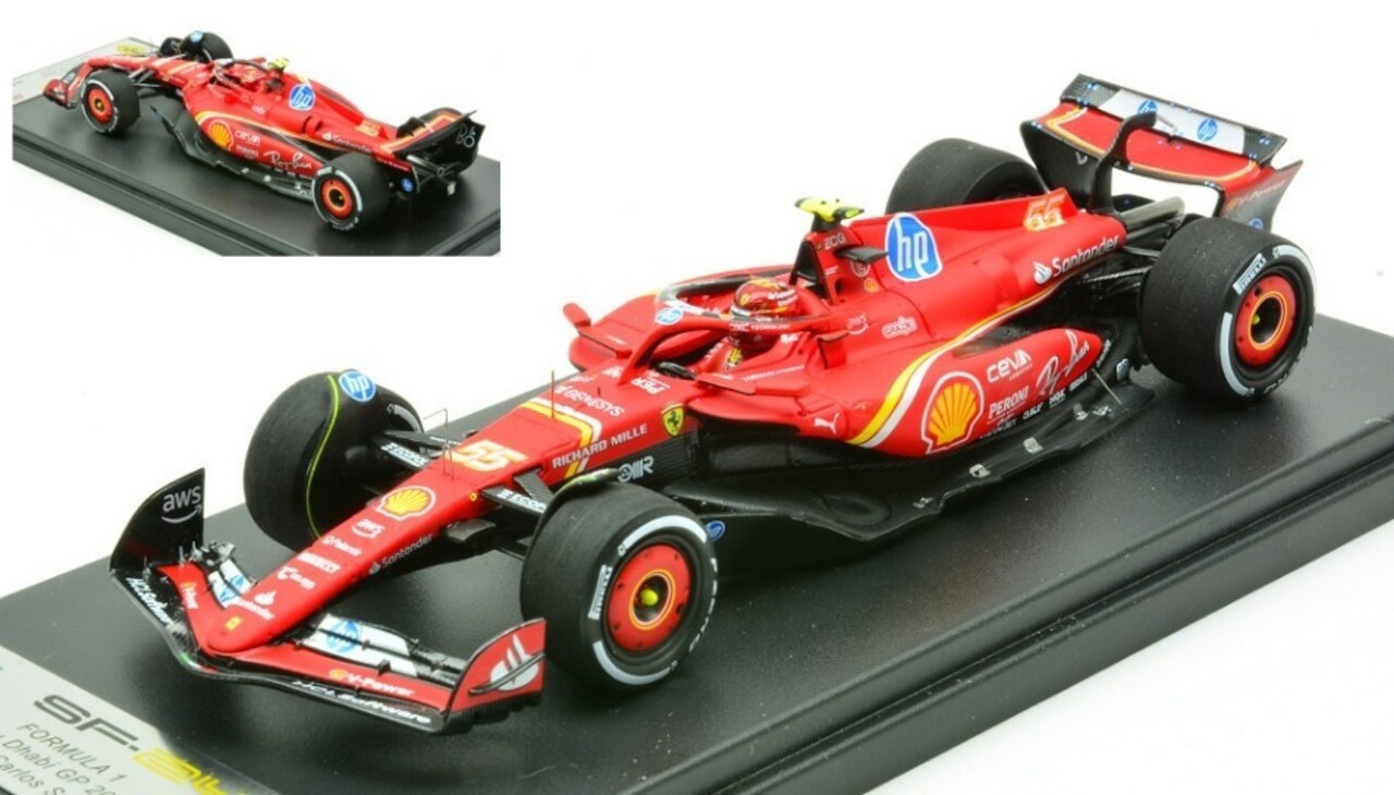 Ferrari Ferrari F1 SF-24 #55 2nd GP Abu Dhabi 2024 (C.Sainz) - 1:43 - LookSmart