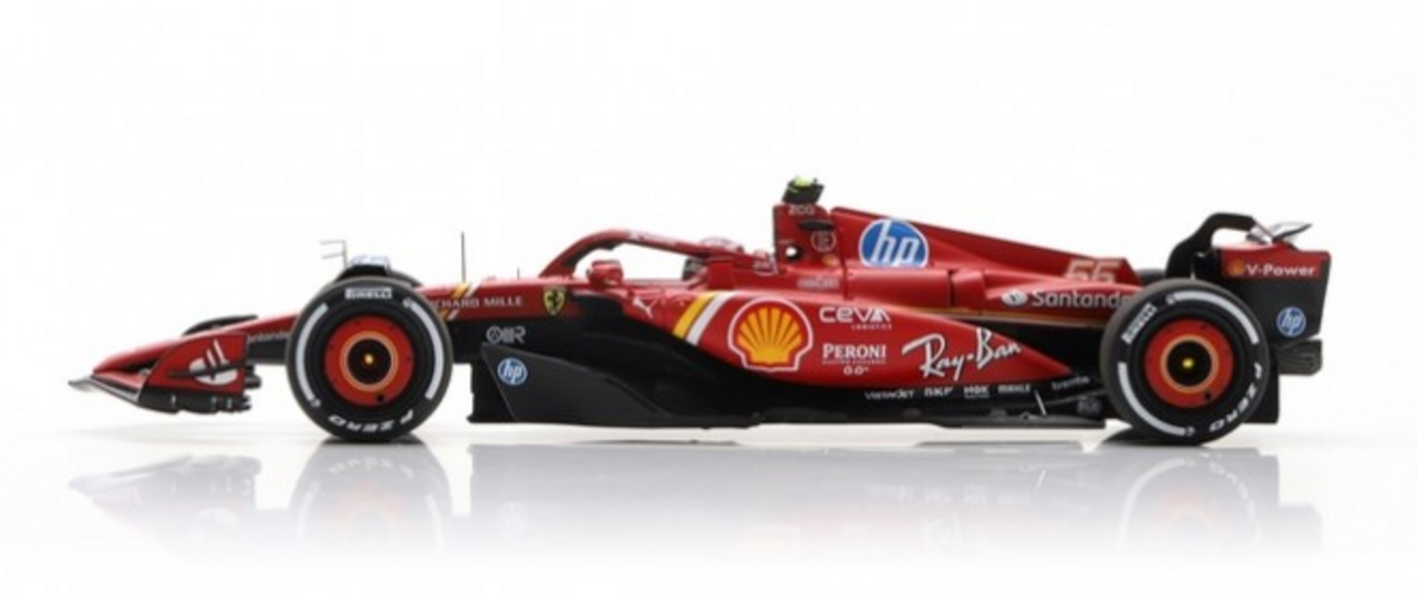 Ferrari Ferrari F1 SF-24 #55 2nd GP Abu Dhabi 2024 (C.Sainz) - 1:43 - LookSmart
