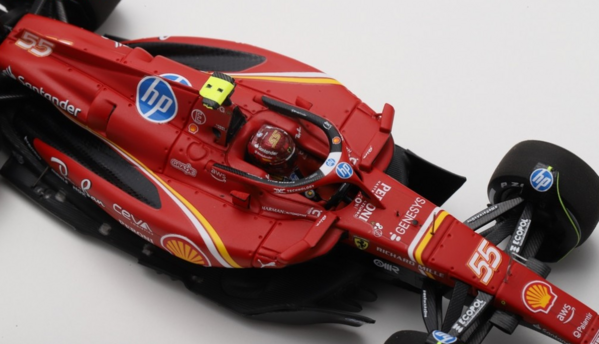 Ferrari Ferrari F1 SF-24 #55 2nd GP Abu Dhabi 2024 (C.Sainz) - 1:43 - LookSmart
