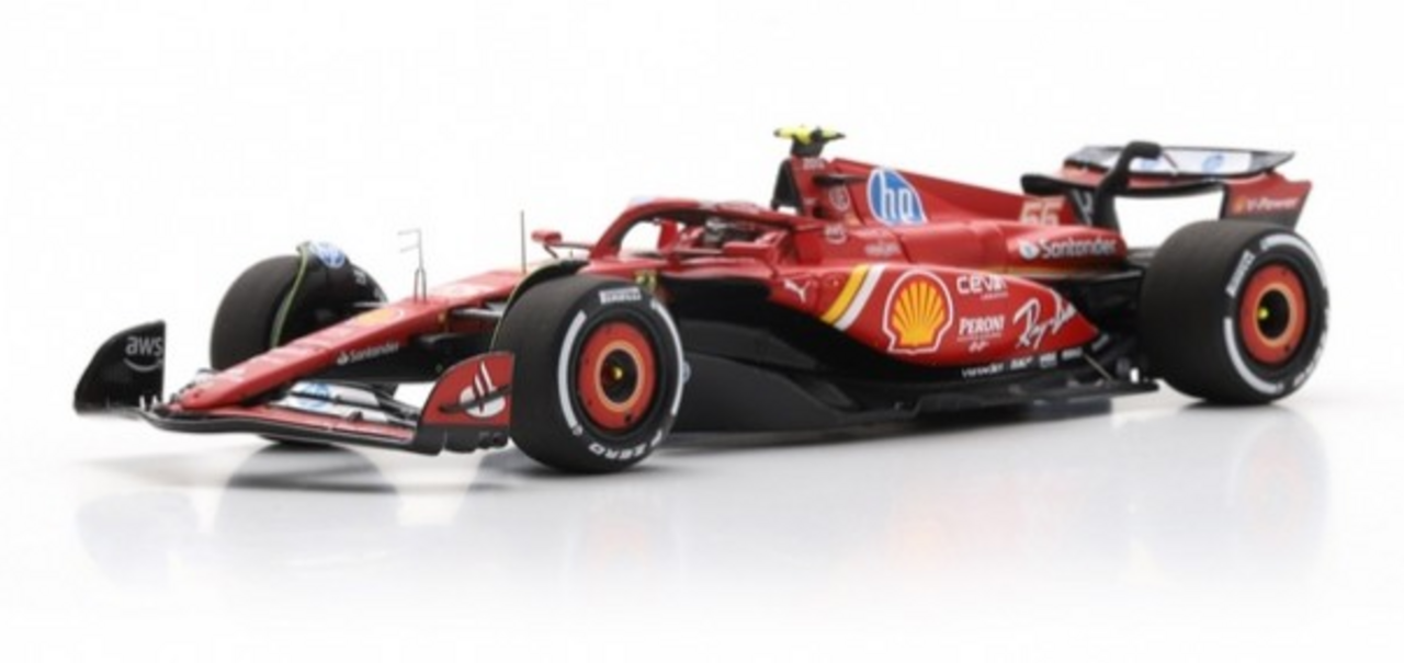 Ferrari Ferrari F1 SF-24 #55 2nd GP Abu Dhabi 2024 (C.Sainz) - 1:43 - LookSmart