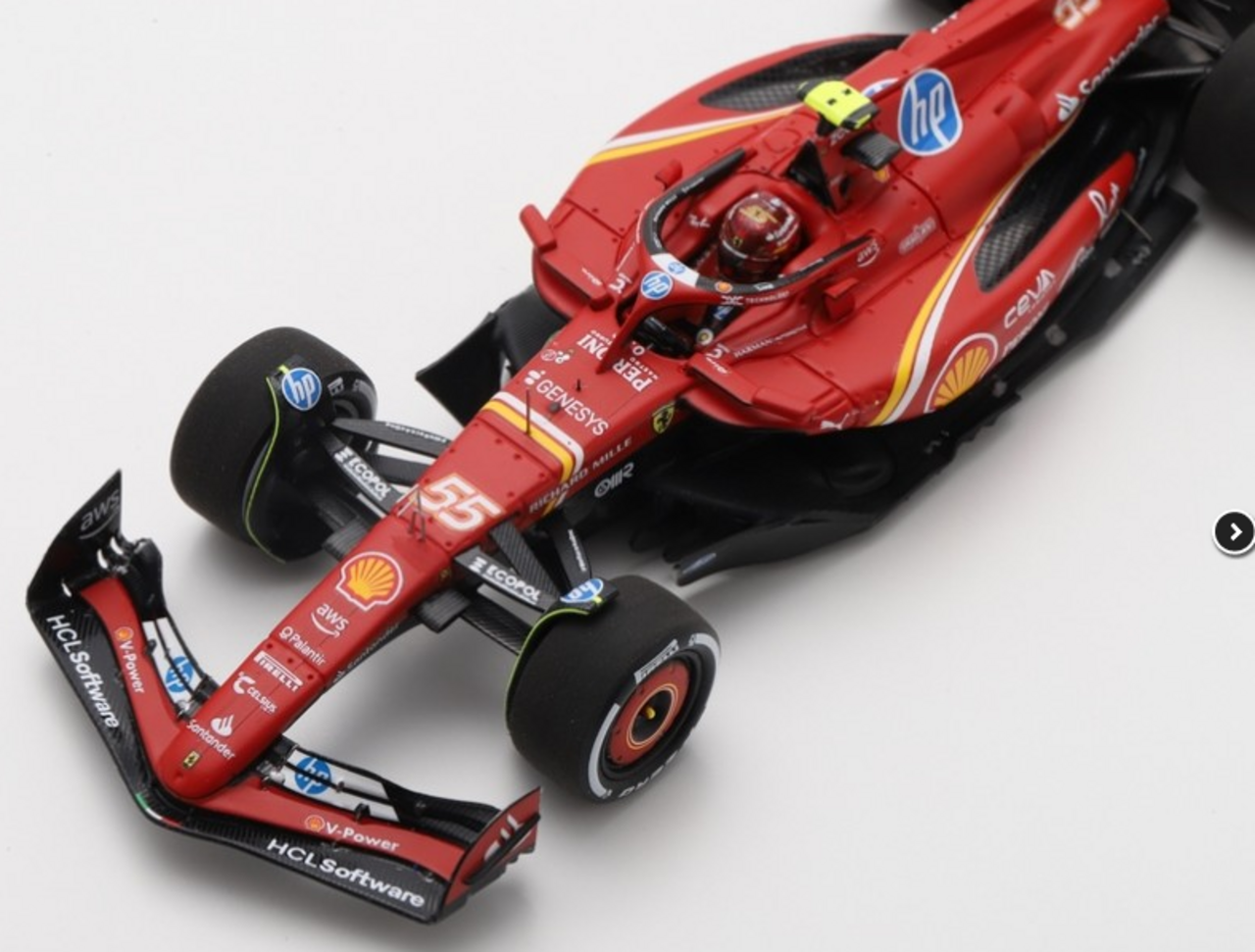 Ferrari Ferrari F1 SF-24 #55 2nd GP Abu Dhabi 2024 (C.Sainz) - 1:43 - LookSmart