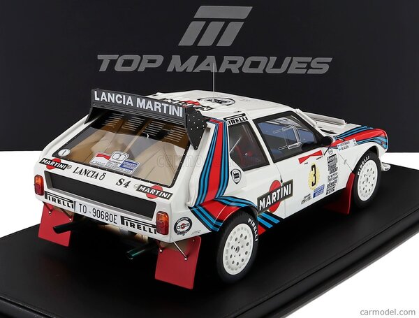 Lancia Lancia Delta S4 #3 Team Martini Racing 2nd Rally Argentina 1986 - 1:12 - Top Marques Collectibles