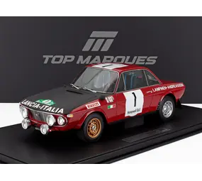 Lancia Lancia Fulvia HF 1600 Coupe #1 Winner Rally du Maroc 1972  (Night Version) - 1:12 - Top Marques Collectibles