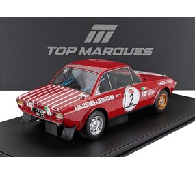 Lancia Lancia Fulvia HF 1600 Coupe #2 Winner Rally San Remo 1972  (Night Version) - 1:12 - Top Marques Collectibles