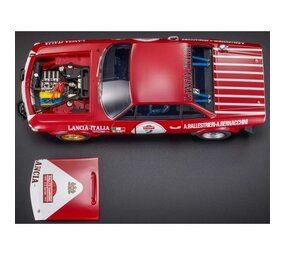 Lancia Lancia Fulvia HF 1600 Coupe #2 Winner Rally San Remo 1972  (Night Version) - 1:12 - Top Marques Collectibles