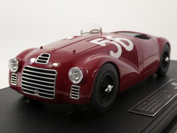 Ferrari Ferrari 125S Spider #56 Winner Streetcircuit in Rome 1947 (1st Official Victory Ferrari) - 1:18 - Top Marques Collectibles