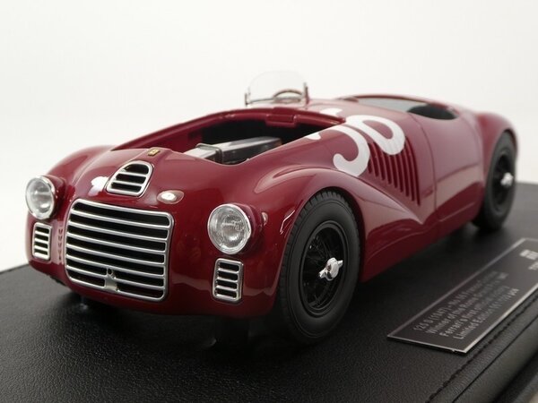 Ferrari Ferrari 125S Spider #56 Winner Streetcircuit in Rome 1947 (1st Official Victory Ferrari) - 1:18 - Top Marques Collectibles