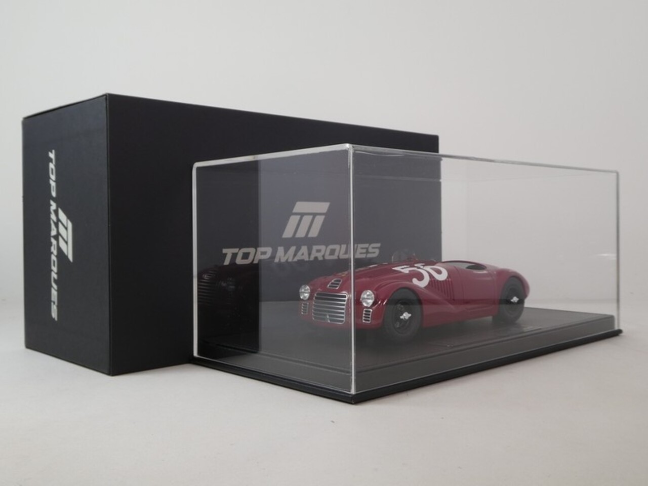 Ferrari Ferrari 125S Spider #56 Winner Streetcircuit in Rome 1947 (1st Official Victory Ferrari) - 1:18 - Top Marques Collectibles