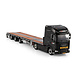 DAF DAF XG+ Tractor 4x2 + Mega Extendable Flatbed Trailer 3 Axle 'Mega Transport' - 1:50 - WSI Models