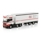 Mercedes-Benz Mercedes-Benz Actros MP5 Giga Space 6x2 Twin Steer + Box Semitrailer 2 Axle 'AERS Transport'  - 1:50 - WSI Models