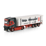 Scania Scania S Highline CS20H 4x2 + Belt Trailer 3 Axle 'Top Transport' - 1:50 - WSI Models
