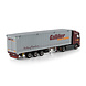 Volvo Volvo FH Aero Globetrotter 4x2 + Volume Semi Trailer 3 Axle 'Galliker' - 1:50 - WSI Models