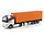 Volvo FH Aero Globetrotter 4x2 + Flex Container Semitrailer 3 Axle + 40Ft Container 'Peeman' - 1:50 - WSI Models