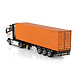 Volvo Volvo FH Aero Globetrotter 4x2 + Flex Container Semitrailer 3 Axle + 40Ft Container 'Peeman' - 1:50 - WSI Models