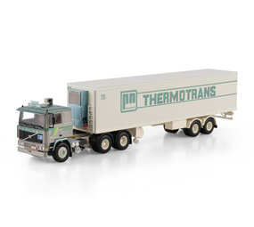 Volvo Volvo F10 6x2 Tag Axle + Classic Reefer Semitrailer 2 Axle 'P.N. Thermotrans' - 1:50 - WSI Models