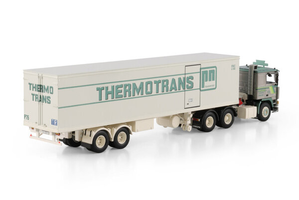 Volvo Volvo F10 6x2 Tag Axle + Classic Reefer Semitrailer 2 Axle 'P.N. Thermotrans' - 1:50 - WSI Models Volvo Volvo F10 6x2 Tag Axle + Classic Reefer Semitrailer 2 Axle 'P.N. Thermotrans' - 1:50 - WSI Models