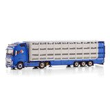 Volvo Volvo FH4 Globetrotter 4x2 + Live Stock Semitrailer 3 Axle 'Groot Zevert' - 1:50 - WSI Models