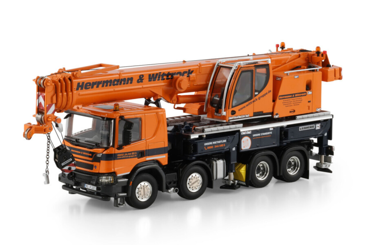 Liebherr Liebherr LTF 1060 'Herrmann & Wittrock' (Germany) - 1:50 - WSI Models