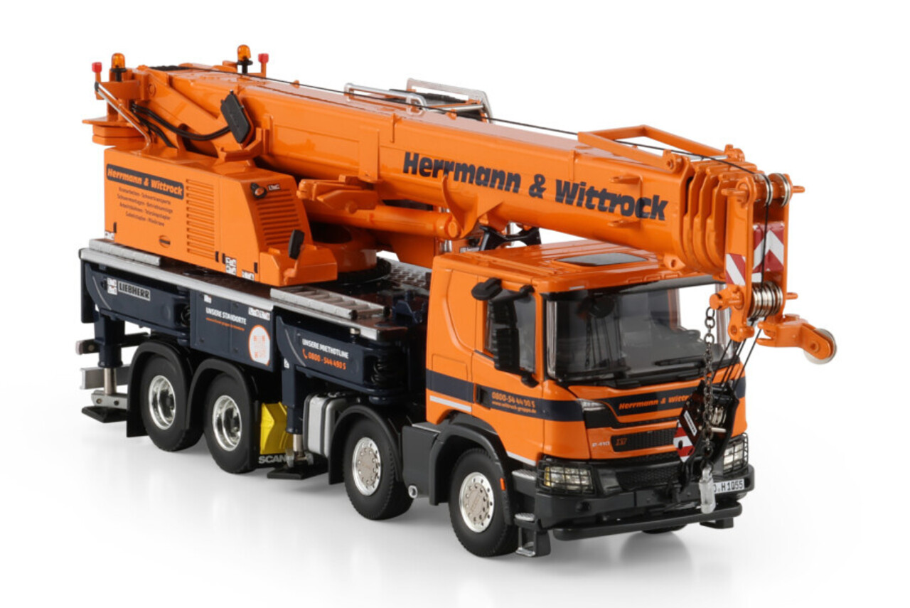 Liebherr Liebherr LTF 1060 'Herrmann & Wittrock' (Germany) - 1:50 - WSI Models