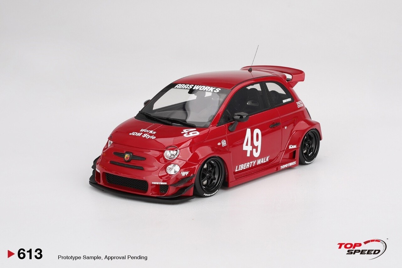Fiat Fiat Nuova 500 Abarth 595 LB Works #49 ABAS 2024 - 1:18 - Top Speed