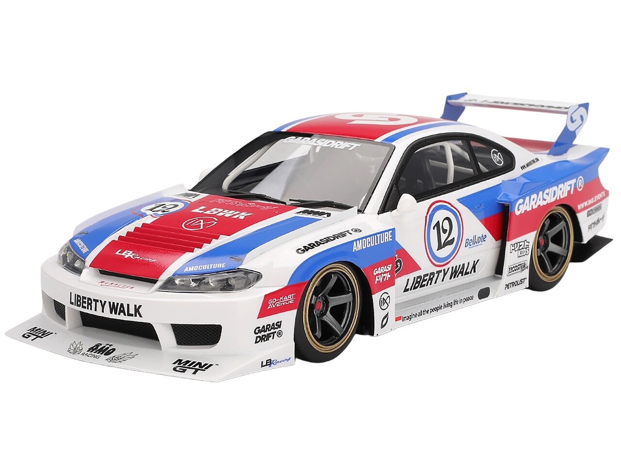 Nissan Nissan Silvia (S15) LB Super Silhouette #12 Liberyty Walk 2025 - 1:18 - Top Speed