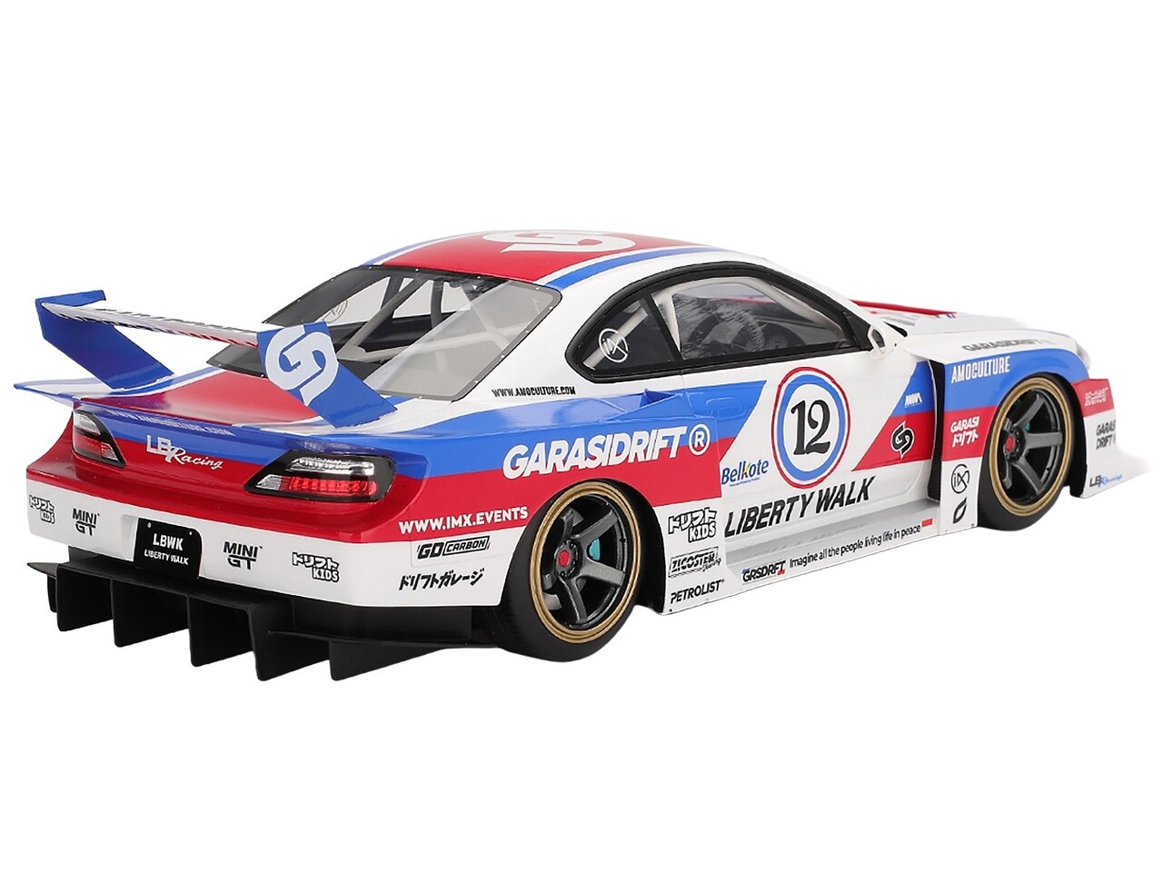 Nissan Nissan Silvia (S15) LB Super Silhouette #12 Liberyty Walk 2025 - 1:18 - Top Speed